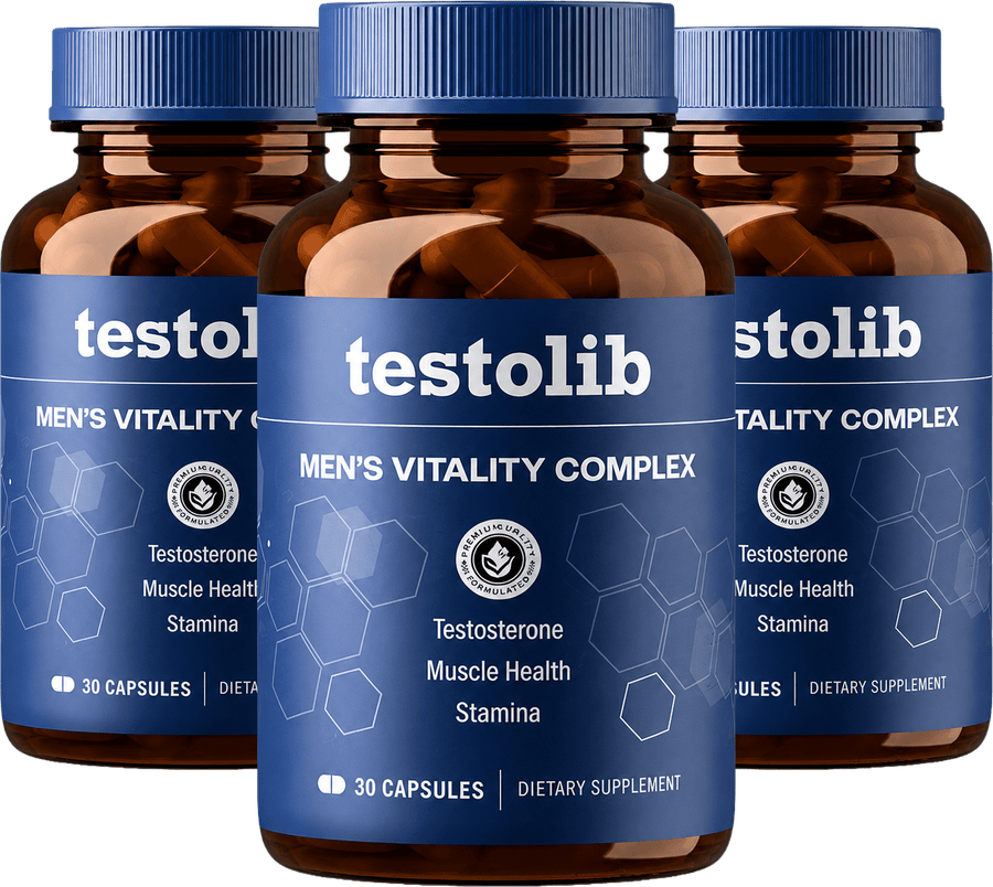 Testolib Men's Vitality Complex — 90-Tage-Vorrat
